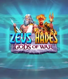 Experience the mythological conflict of Zeus vs Hades: Gods of War slot by Pragmatic Play, highlighting Zeus with his thunderbolt alongside Hades, the fiery ruler of the underworld. This graphic depicts the dramatic clash between the gods, with a dynamic backdrop. Ideal for mythology enthusiasts, delivering a captivating adventure. 